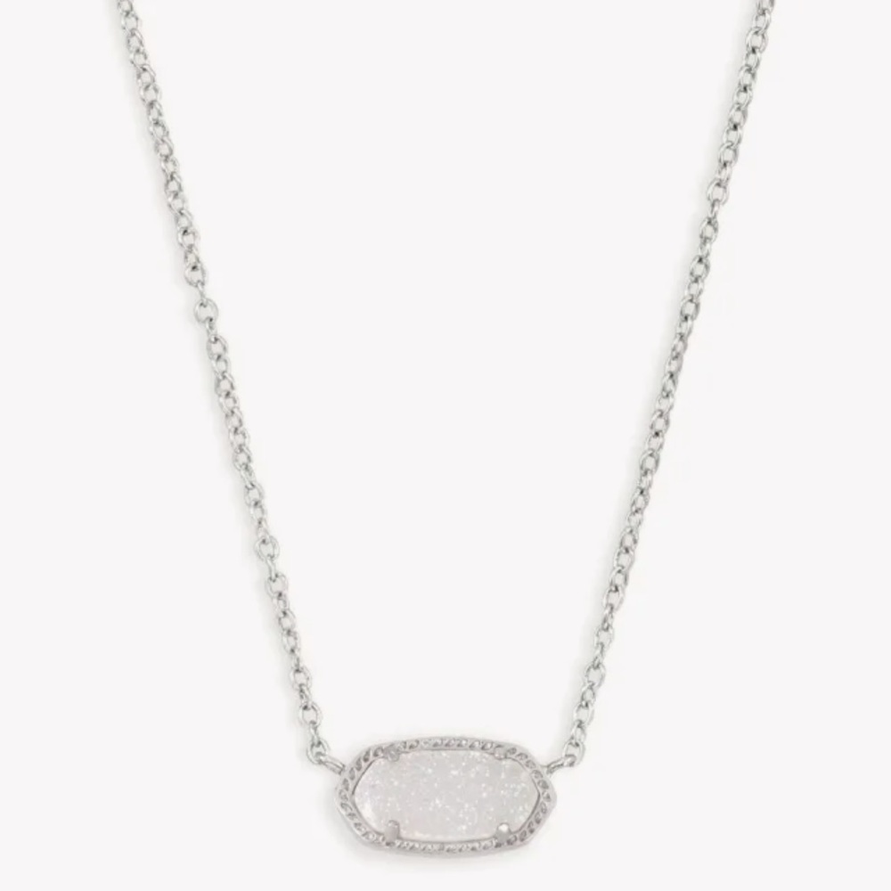 Kendra Scott Elisa Silver Pendant Necklace